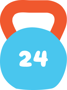 від 12 до 24 годин уроків на тиждень