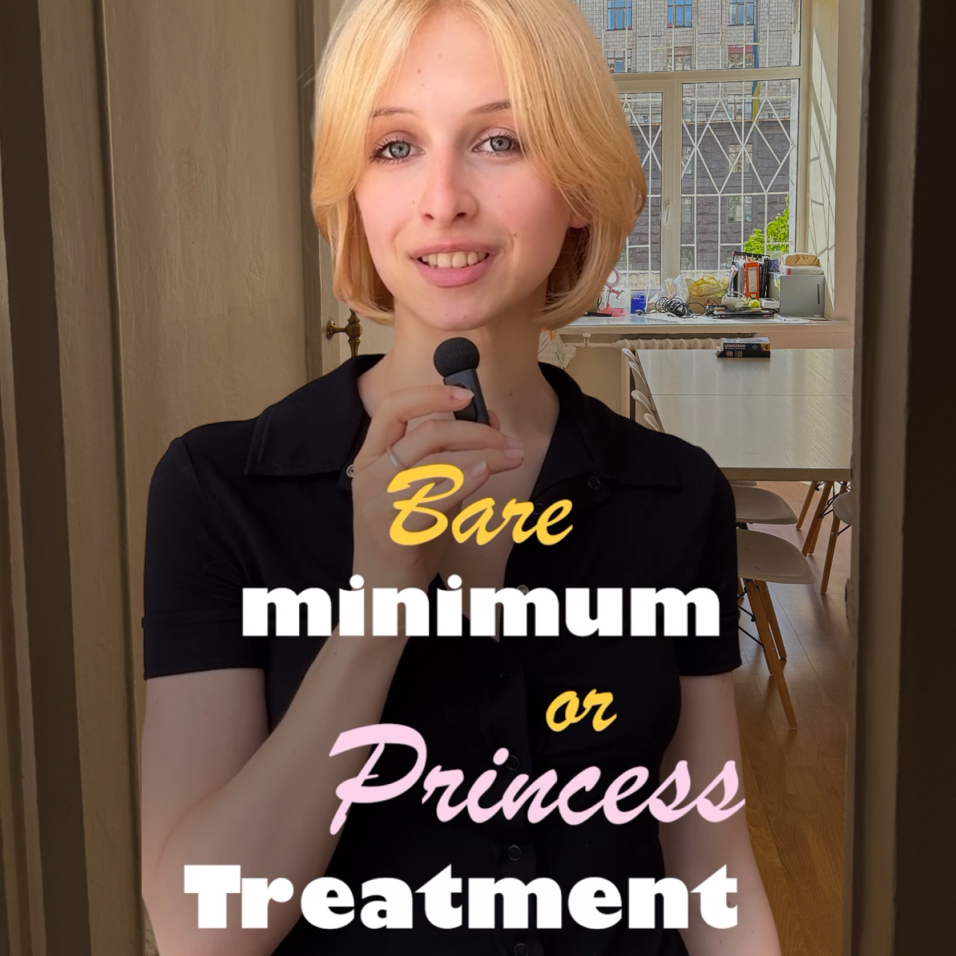 Bare minimum or princess treatment
