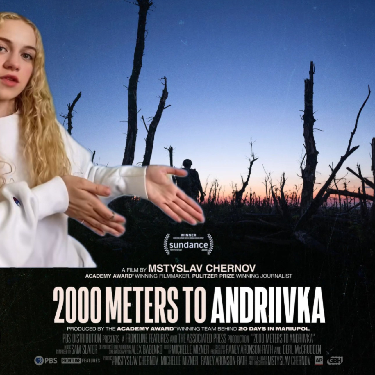 2000 метрів до Андріївки